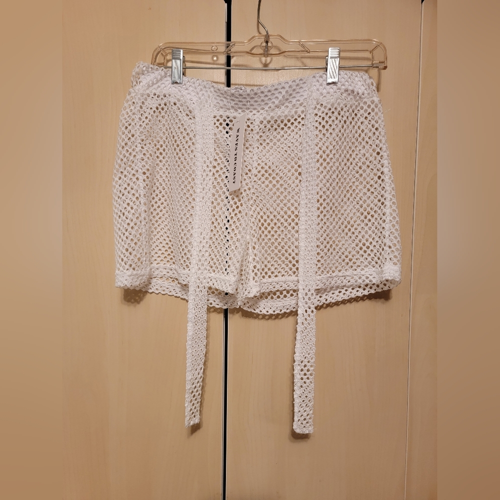 Waves To Coast Lace Swim Cover Short